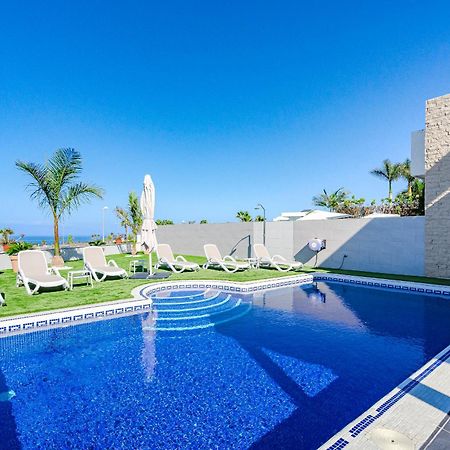 Villa Elisabetta, Luxury Villa With Heated Pool Ocean View In Adeje, Tenerife Costa Adeje  Exteriör bild