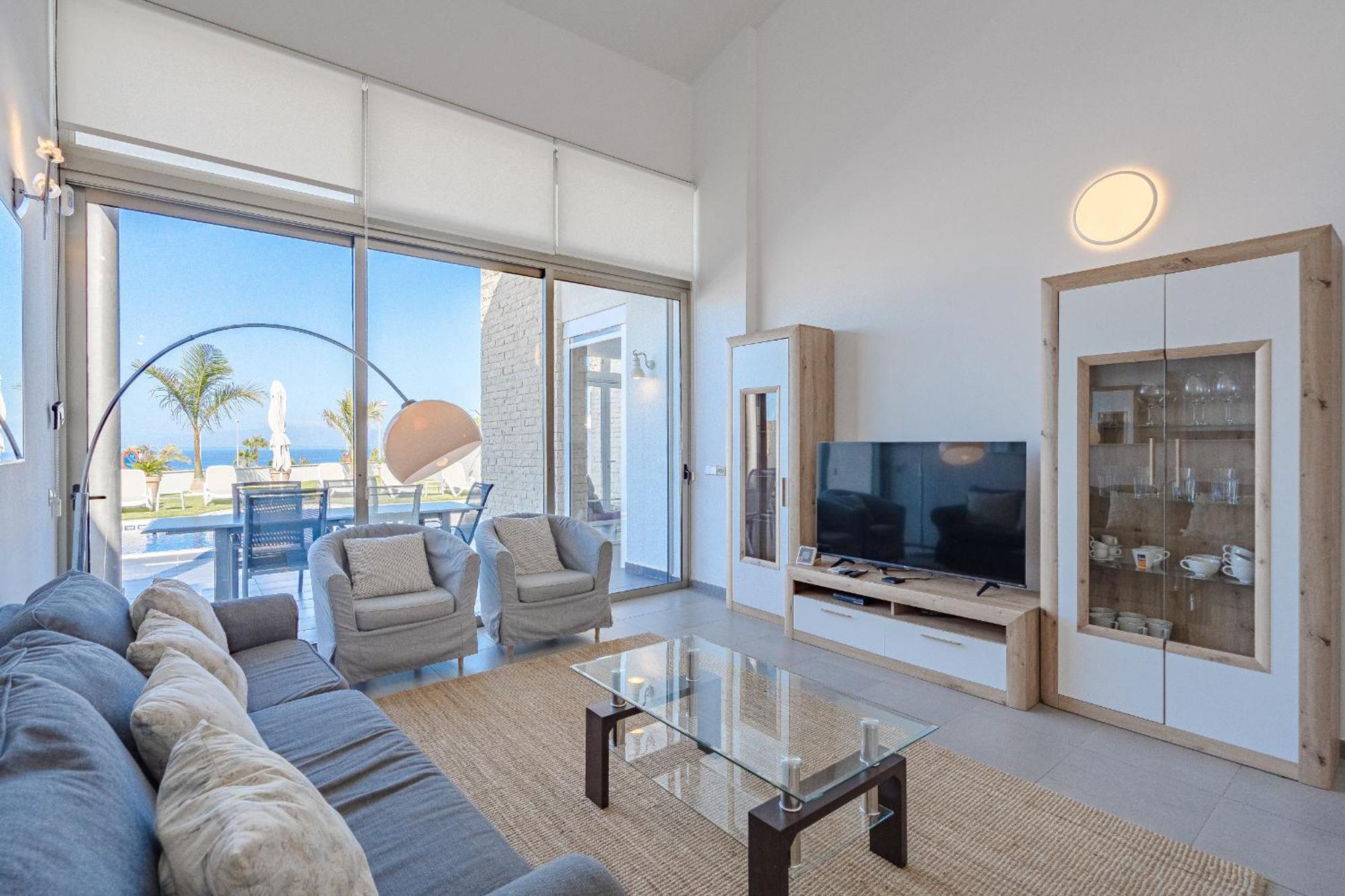 Villa Elisabetta, Luxury Villa With Heated Pool Ocean View In Adeje, Tenerife Costa Adeje  Exteriör bild