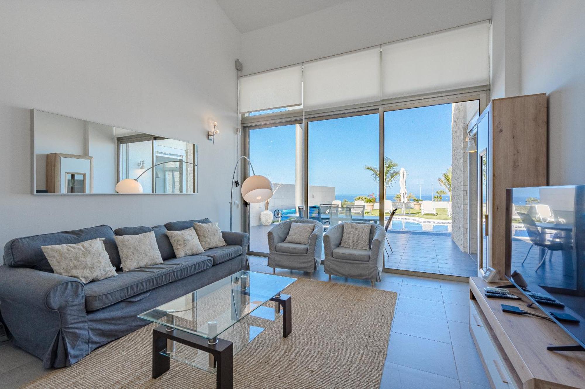 Villa Elisabetta, Luxury Villa With Heated Pool Ocean View In Adeje, Tenerife Costa Adeje  Exteriör bild