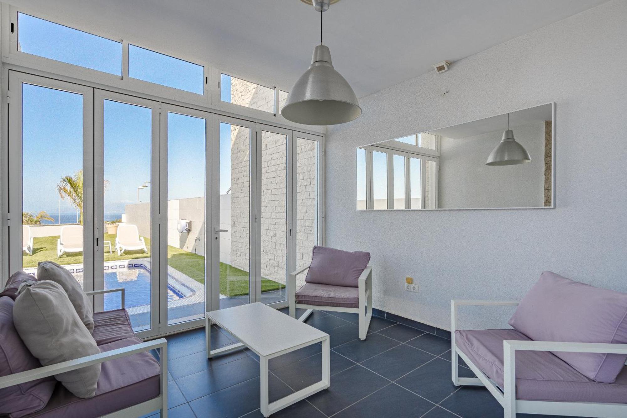 Villa Elisabetta, Luxury Villa With Heated Pool Ocean View In Adeje, Tenerife Costa Adeje  Exteriör bild