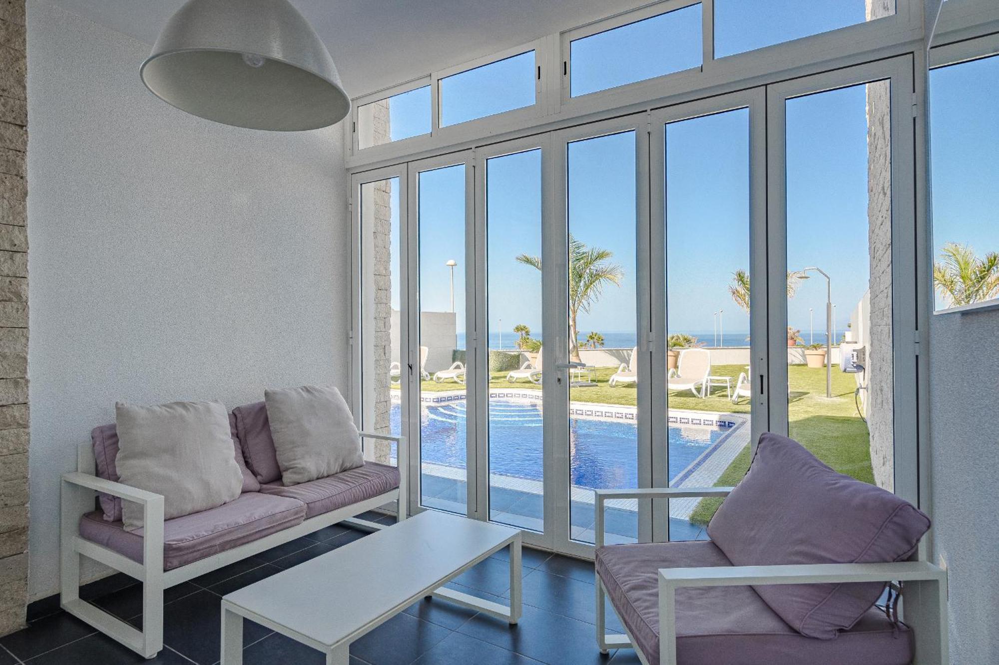 Villa Elisabetta, Luxury Villa With Heated Pool Ocean View In Adeje, Tenerife Costa Adeje  Exteriör bild
