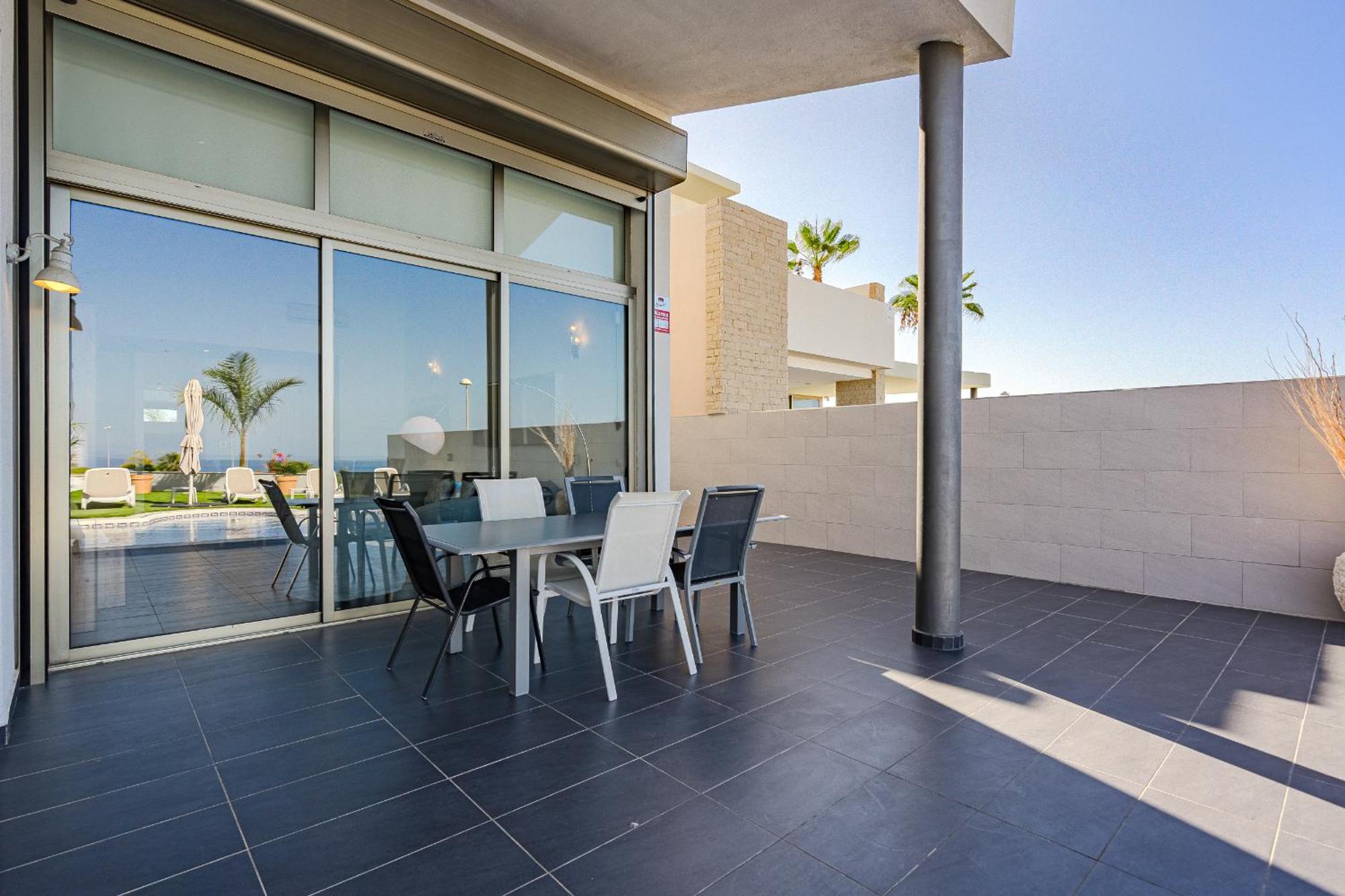 Villa Elisabetta, Luxury Villa With Heated Pool Ocean View In Adeje, Tenerife Costa Adeje  Exteriör bild